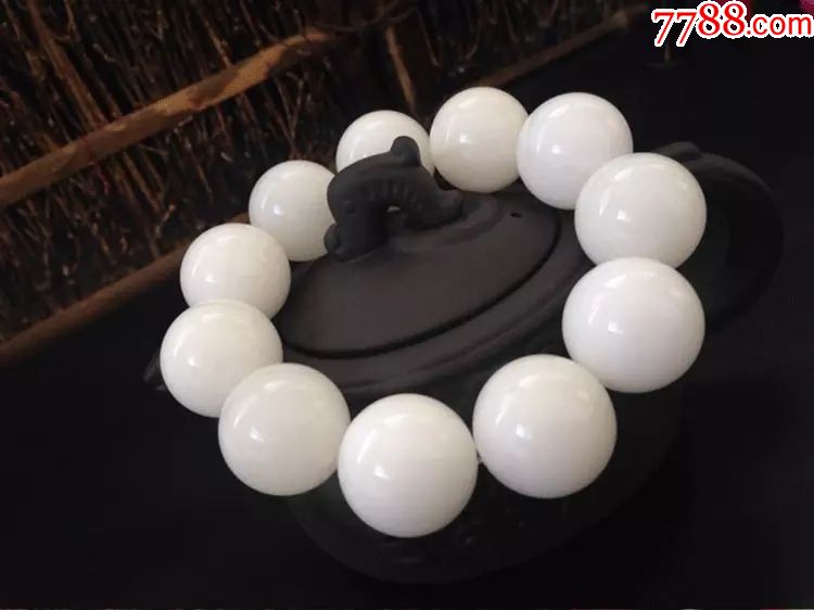 精品白玉砗榘手串