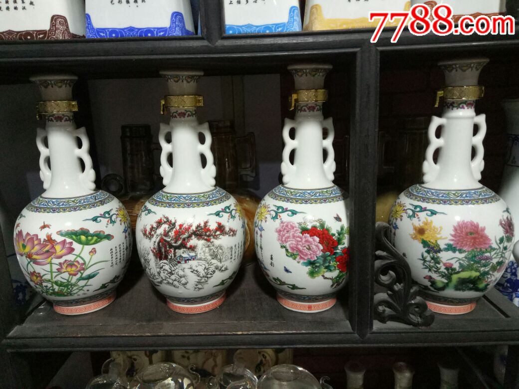 四大美女陶瓷酒瓶艺术酒瓶带原酒收藏用品如图_价格800元_第3张