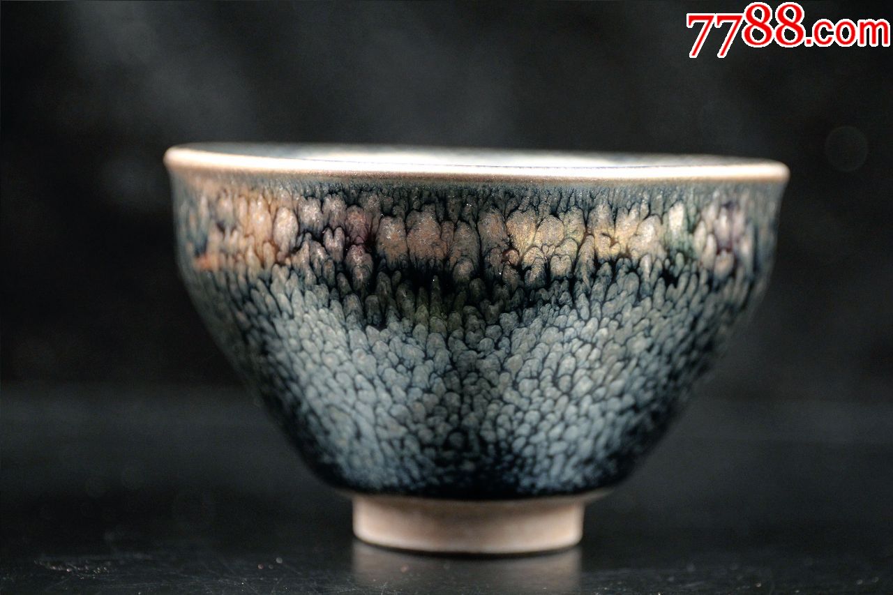 新品,建阳工艺师——肖华制,正宗禅百花建盏
