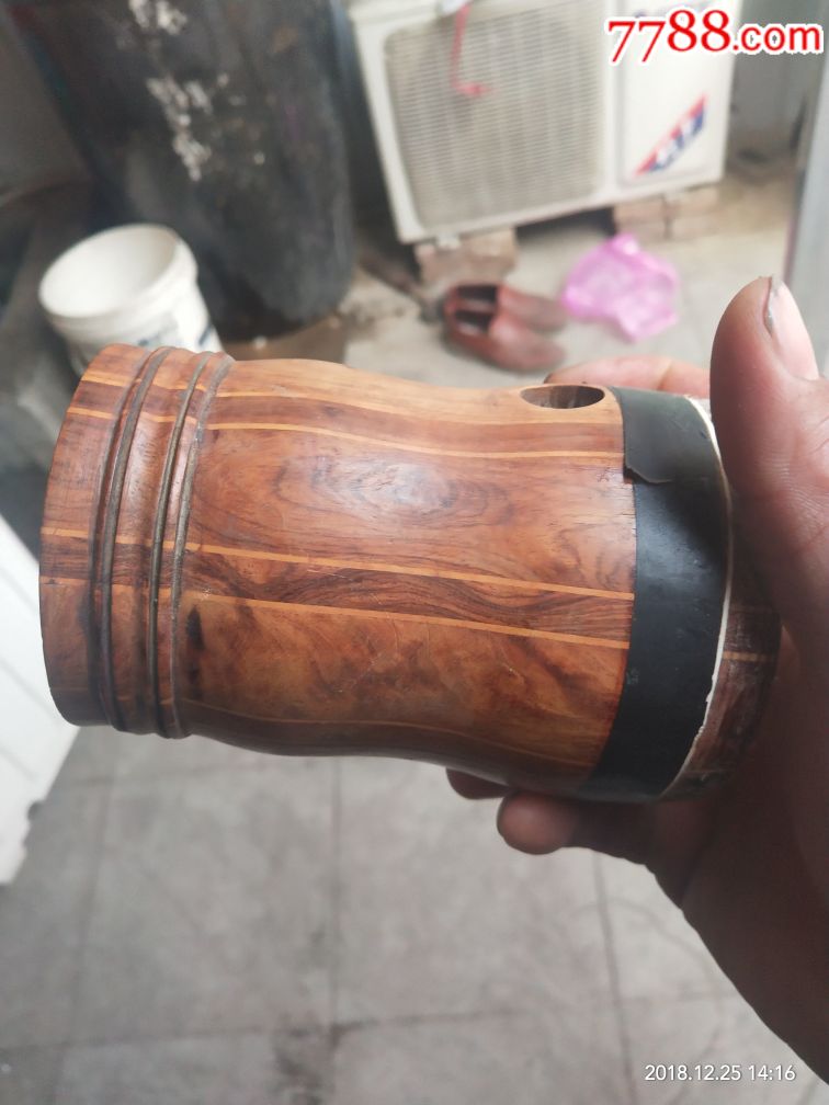 文革酸枝木二胡琴筒