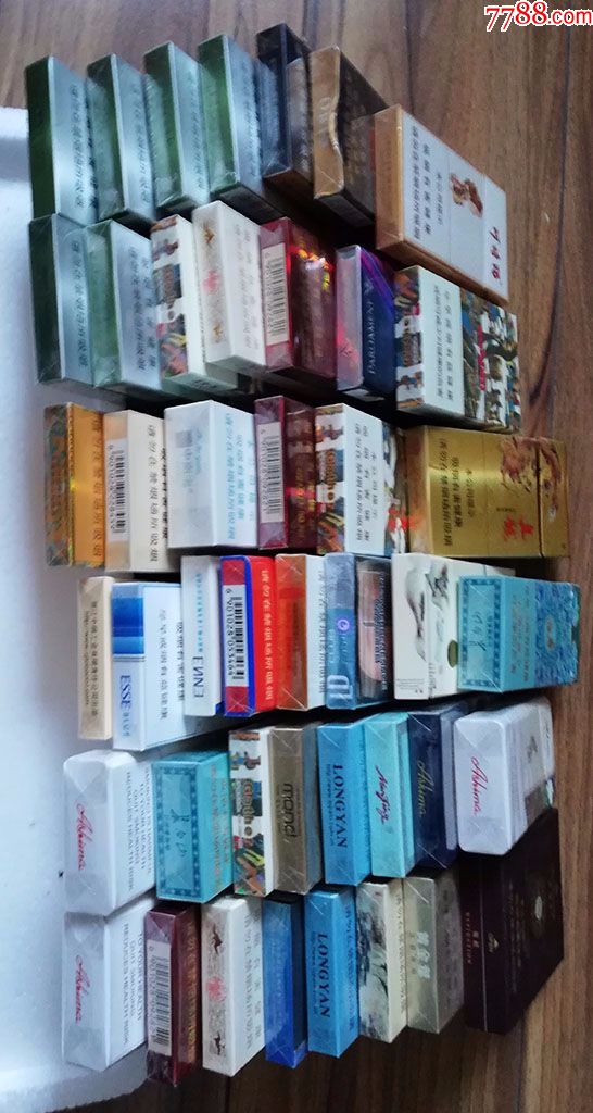 90个3d空烟盒合拍