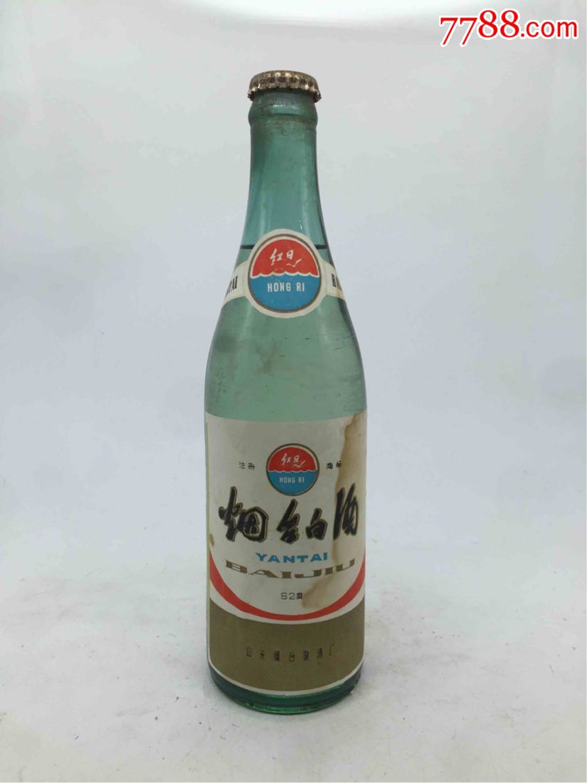 80年代山东62度烟台白酒