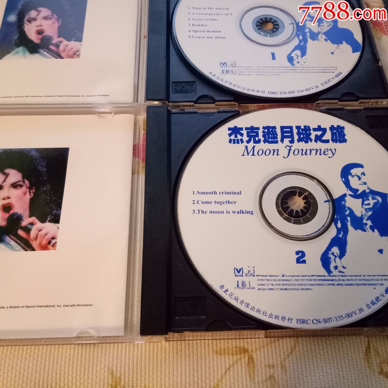 迈克杰克逊2张MTV