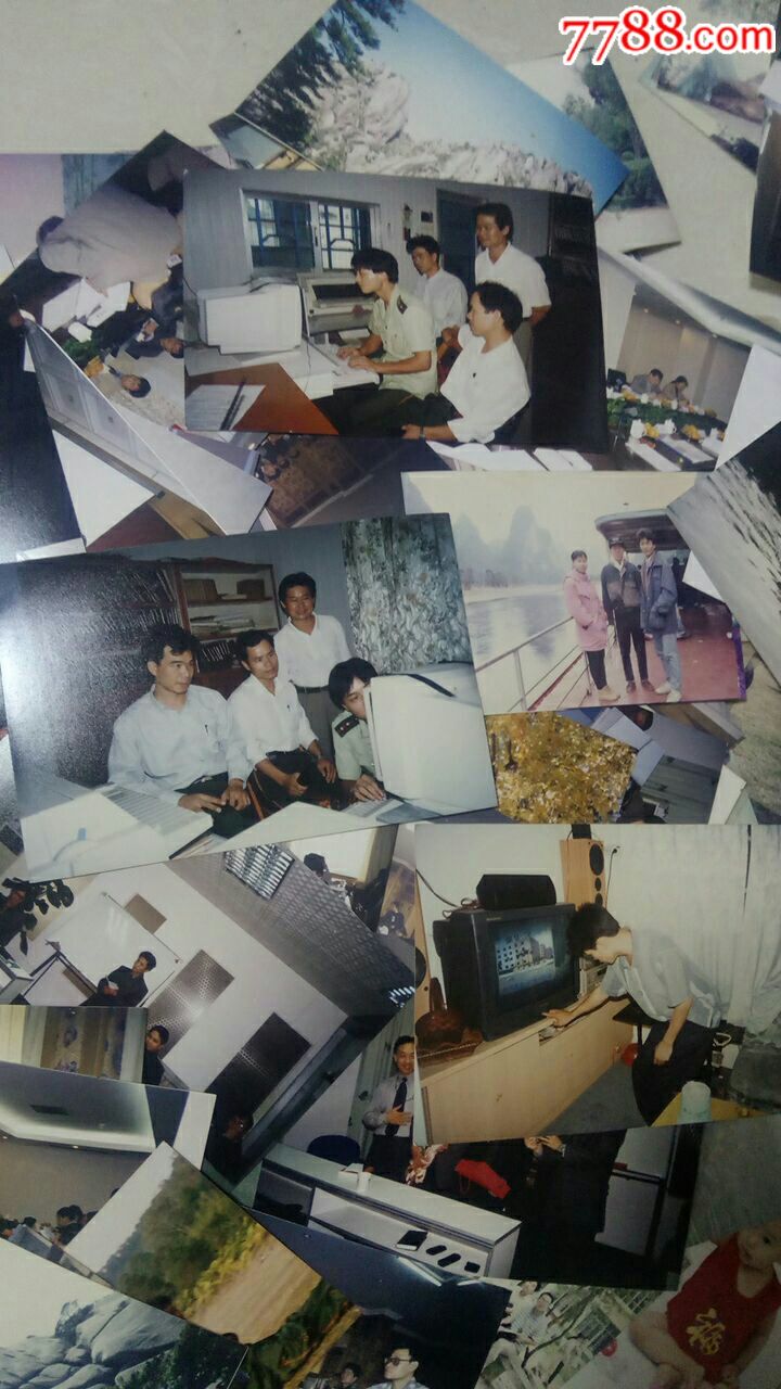 8090年代彩色不同的家庭照片上百张