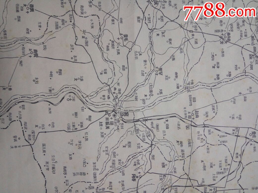 1970年襄汾县地图_党员/团员证明_守望者之家【7788__图片