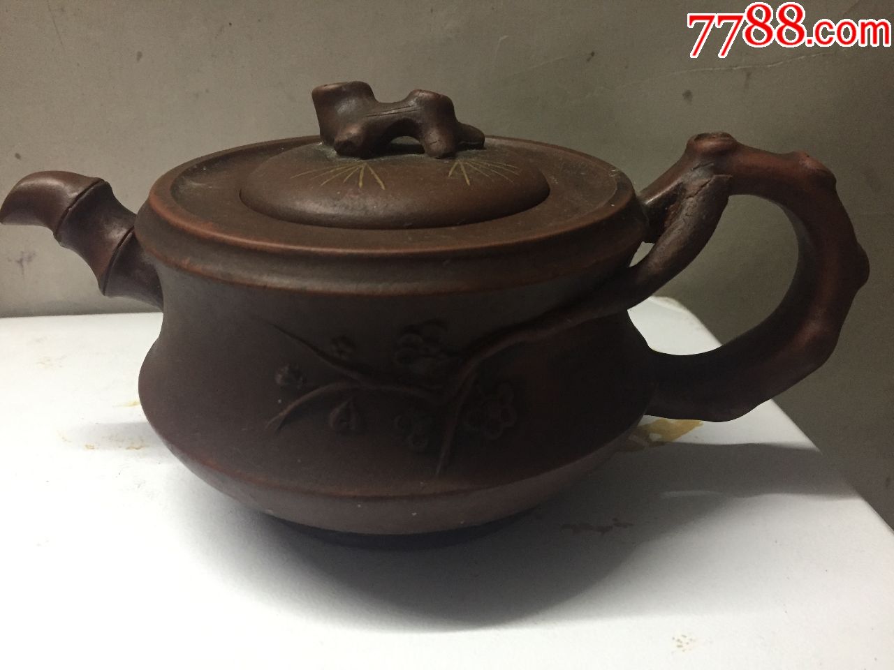 名家朱秀华松竹梅紫砂壶