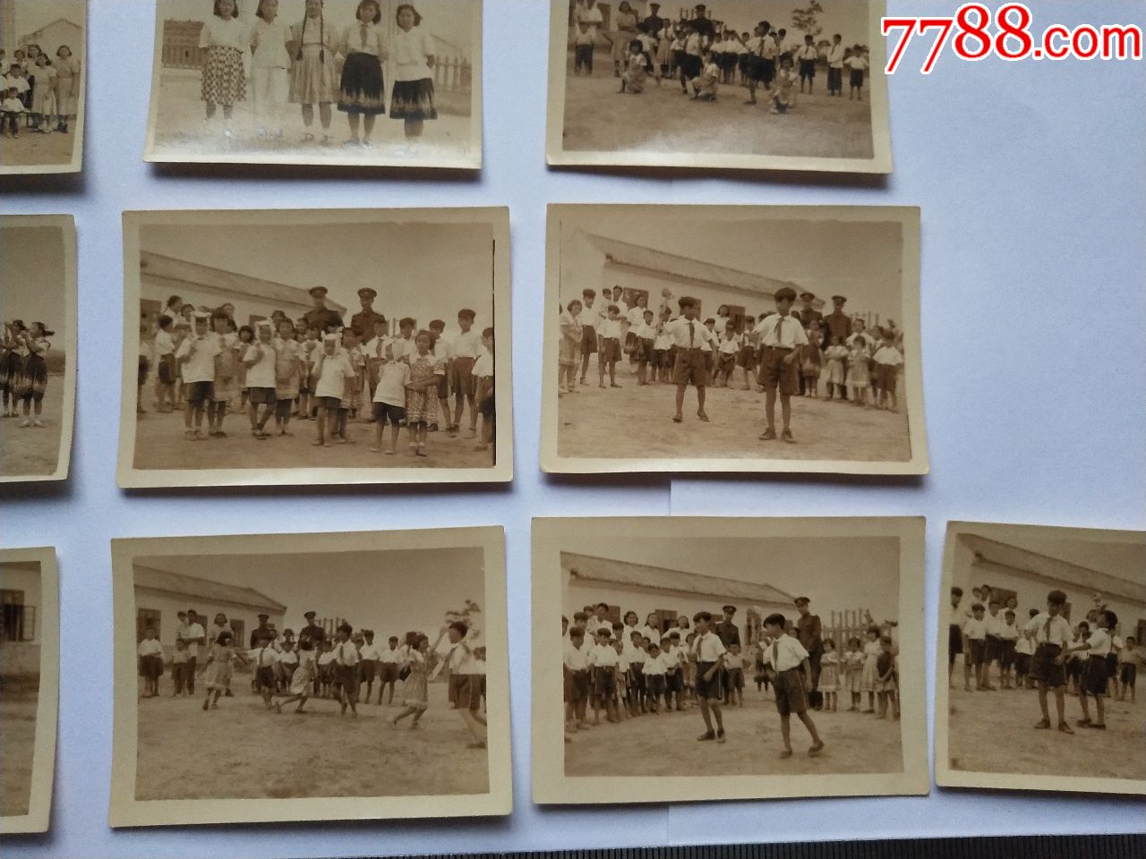 建国初期,湖南长沙,育英小学,毕业庆典