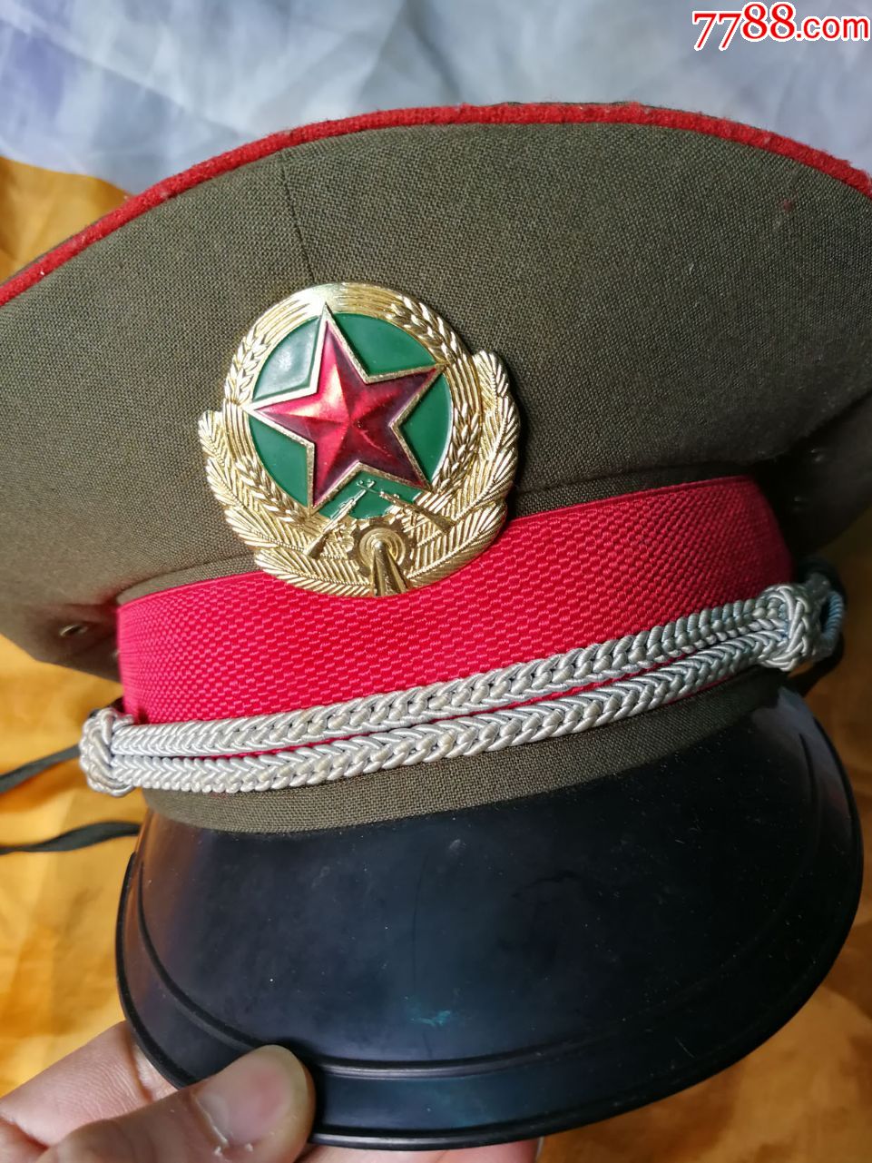 80年代早期老解放军/军帽一件.