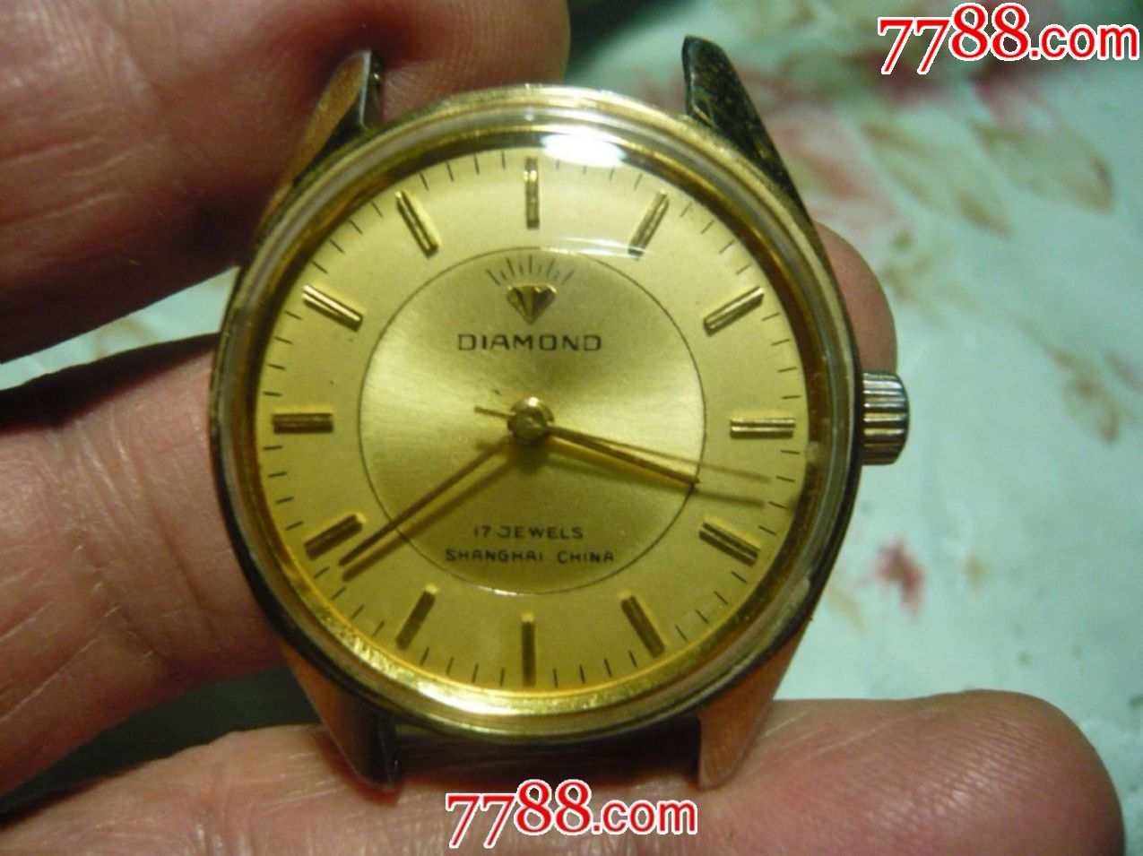 国产上海"钻石"老手表
