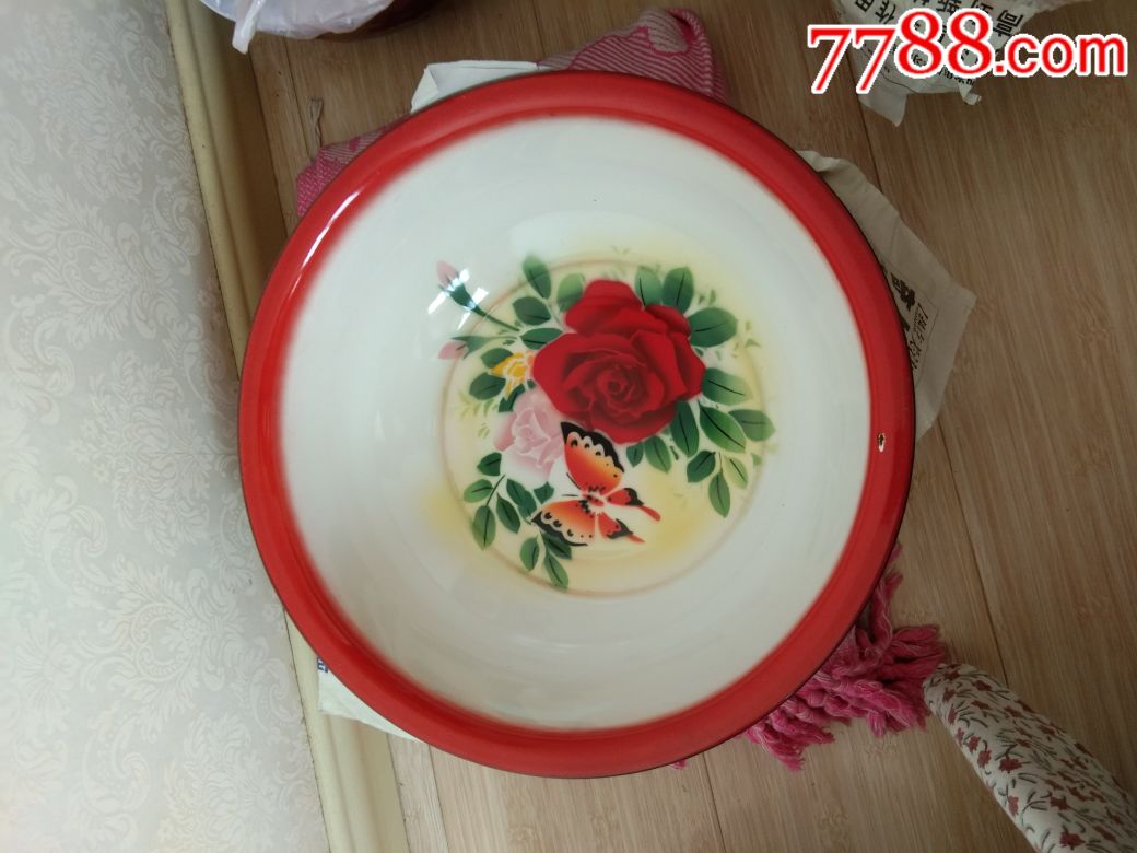 老搪瓷盆_价格50元【锦州怀旧小店】_第2张