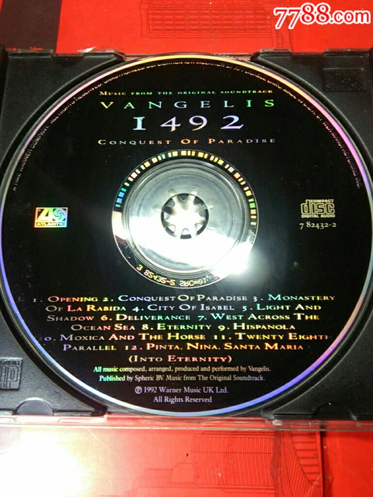 经典电影原声音乐Vangelis(1492征服天堂)(祼片