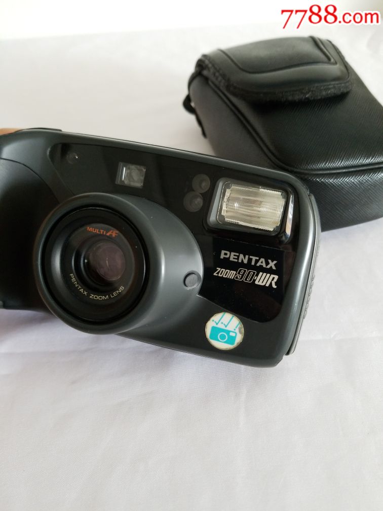 pentax日本宾得90傻瓜胶片老古董拍照相机,缺件(不含电池)