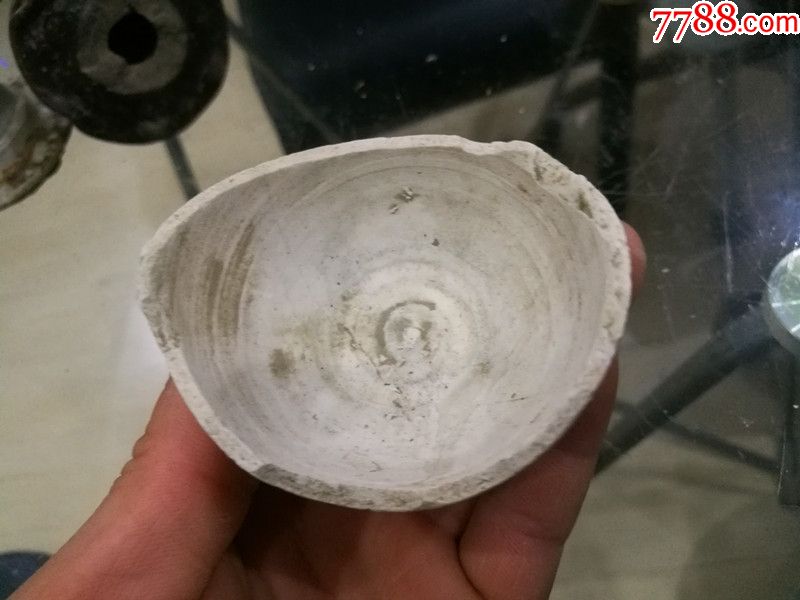 宋代湖田窑柳叶瓶标本图片