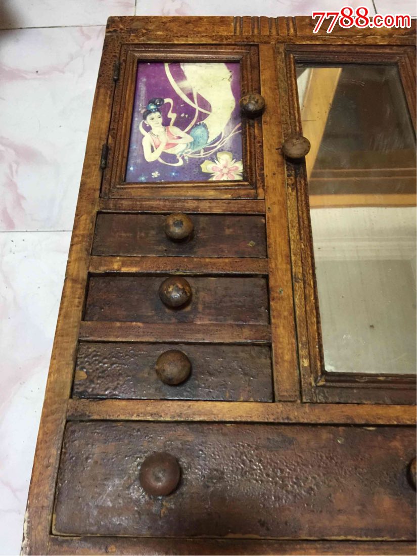 纯手工木制小立柜