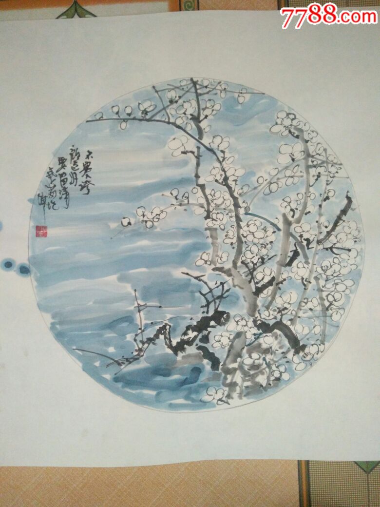 国画小品~白梅