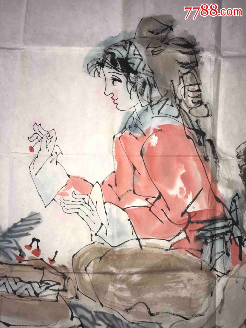 保真,于志学,人物画