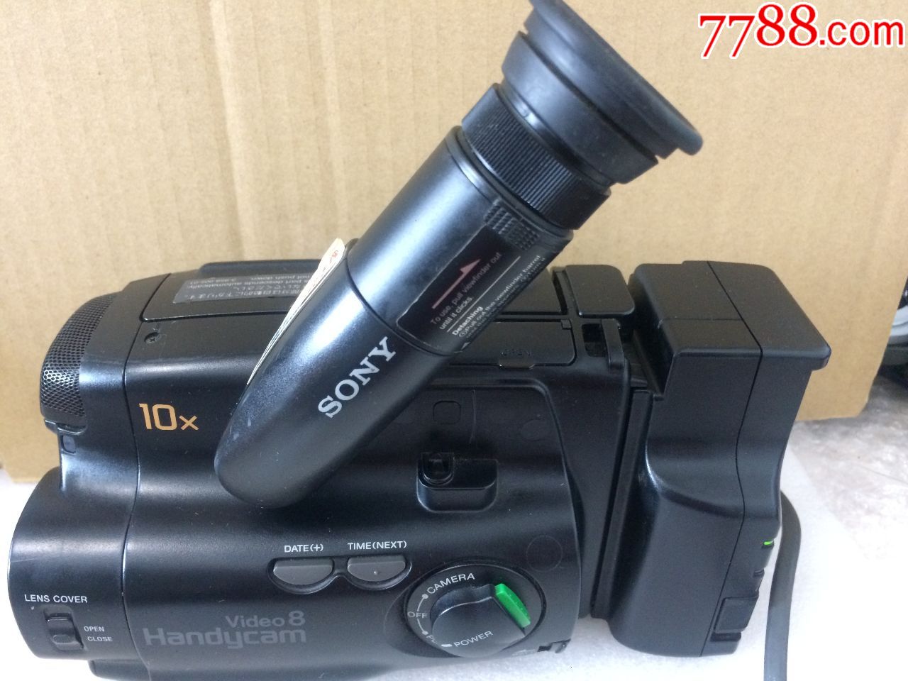 一台经典sony索尼ccd-tr350e,dv摄像机