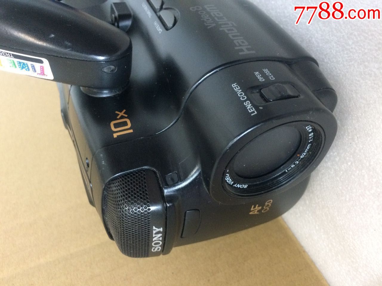 一台经典sony索尼ccd-tr350e,dv摄像机