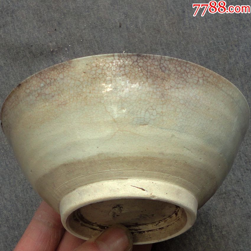 明代甜白釉碗_价格8元_第1张