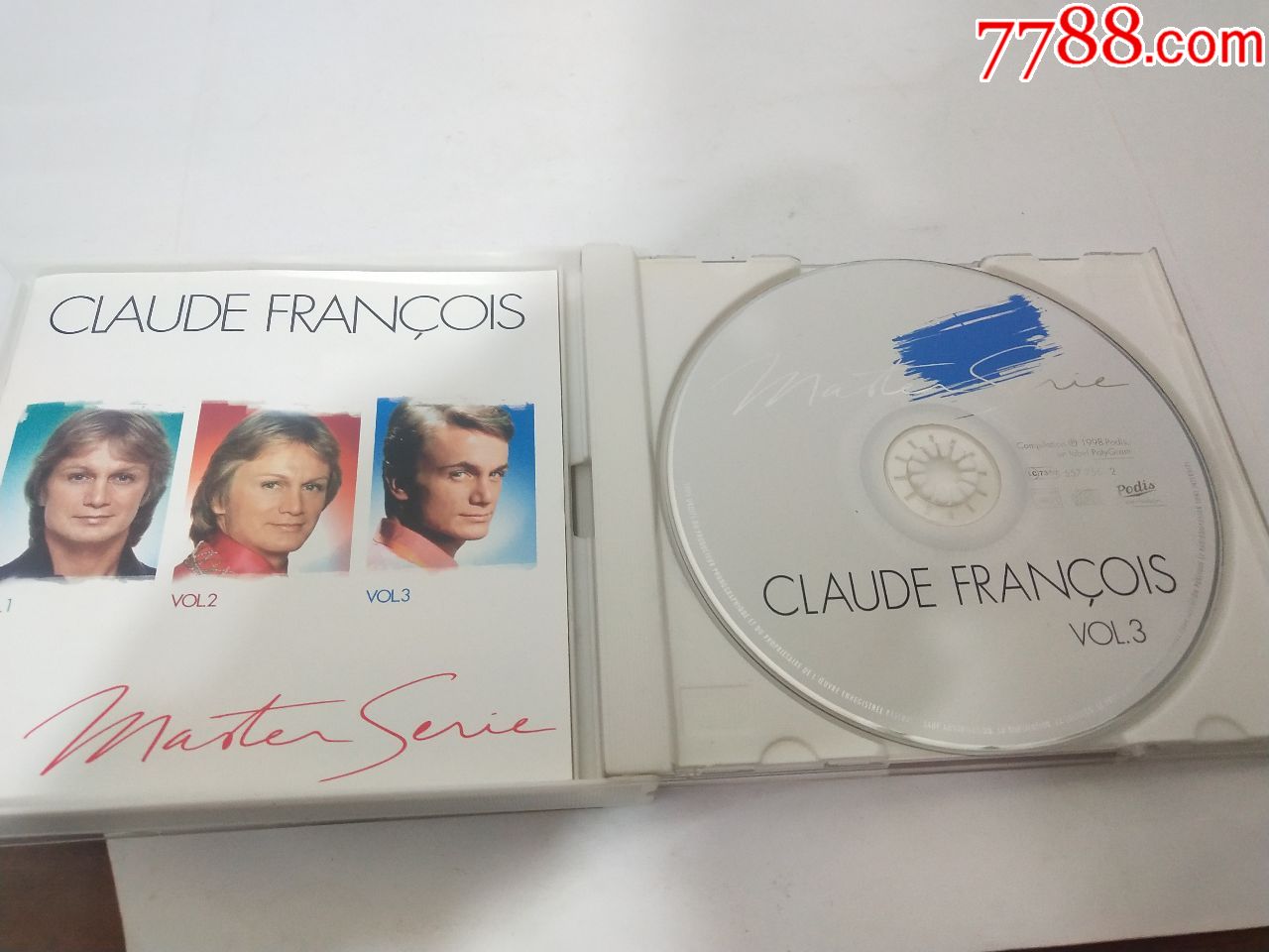 claudefranois克罗德·法兰索瓦;3cd