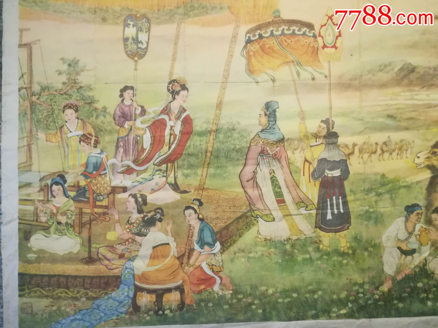 《文成公主在吐蕃》宣传画