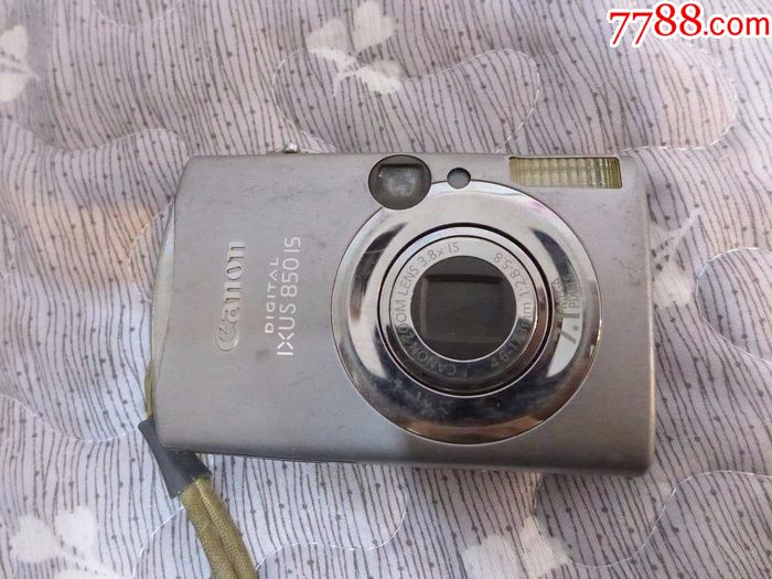 canon佳能ixus-850is数码照相机-可正常使用没毛病