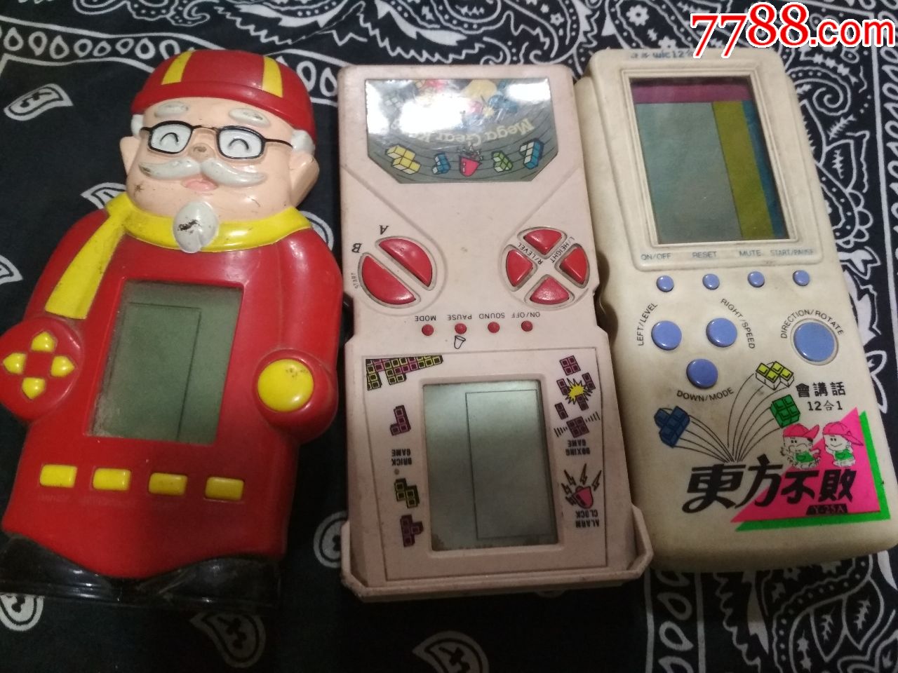游戏机几个一起拍