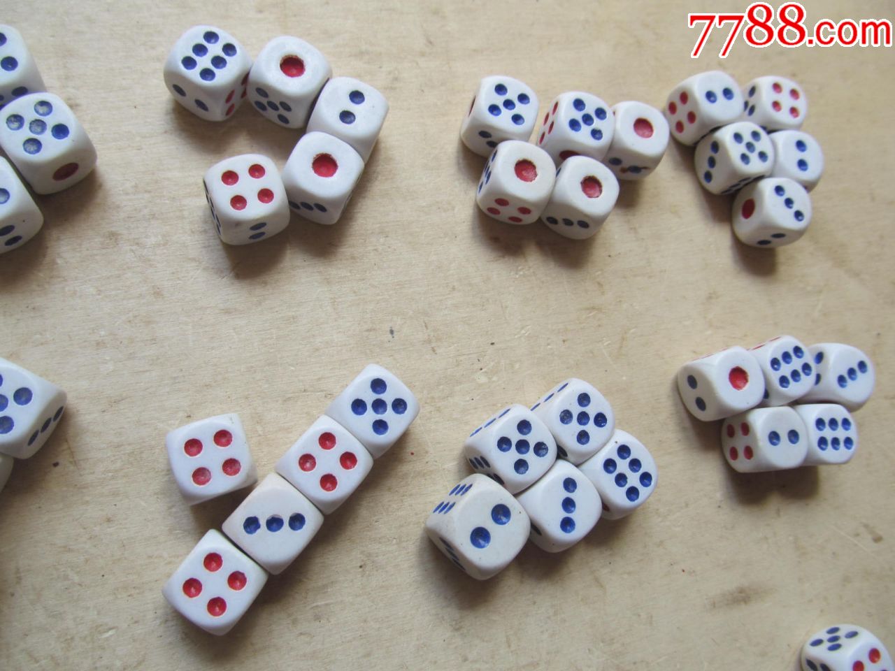 骰子60多个,几乎是全新品,一起拍_其他棋具/牌具【一往情深】_第4张