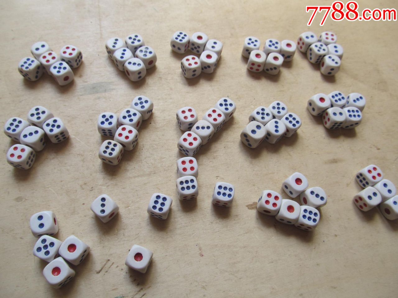 骰子60多个,几乎是全新品,一起拍_其他棋具/牌具【一往情深】_第8张