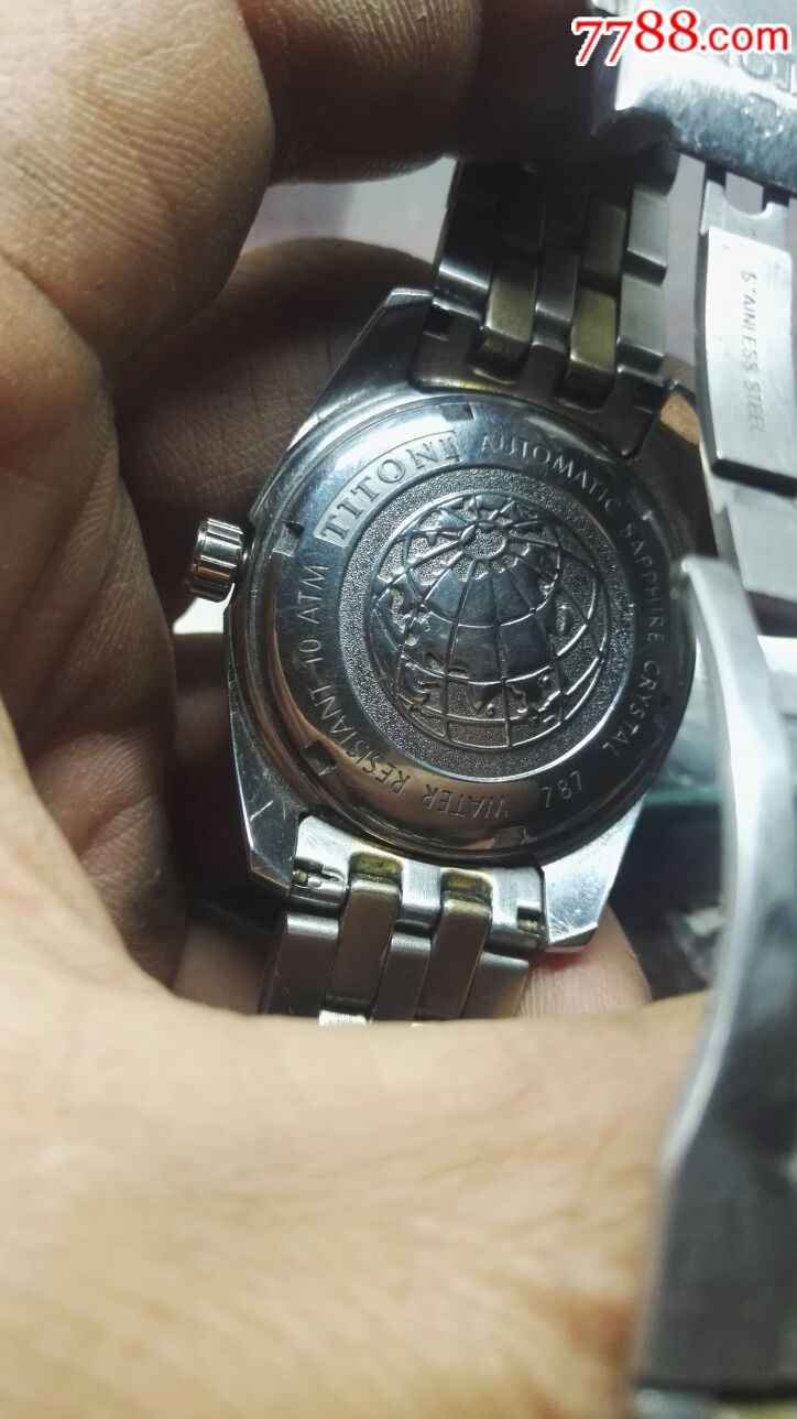 瑞士原装梅花787全自动古董表