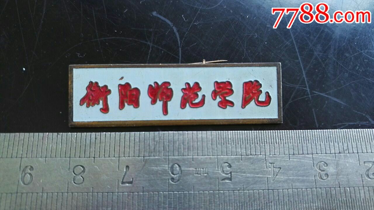 铜质老校徽:衡阳师范学院