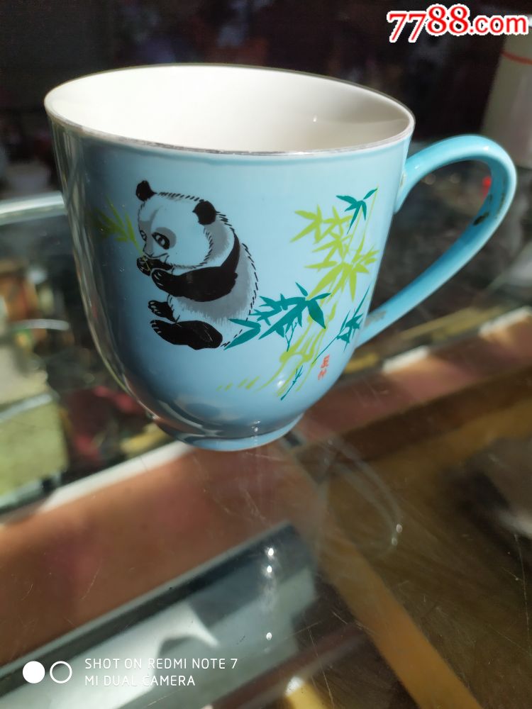 5品99锦州陶瓷厂七丶八十年代手绘梅花杯$509.5品99早期手