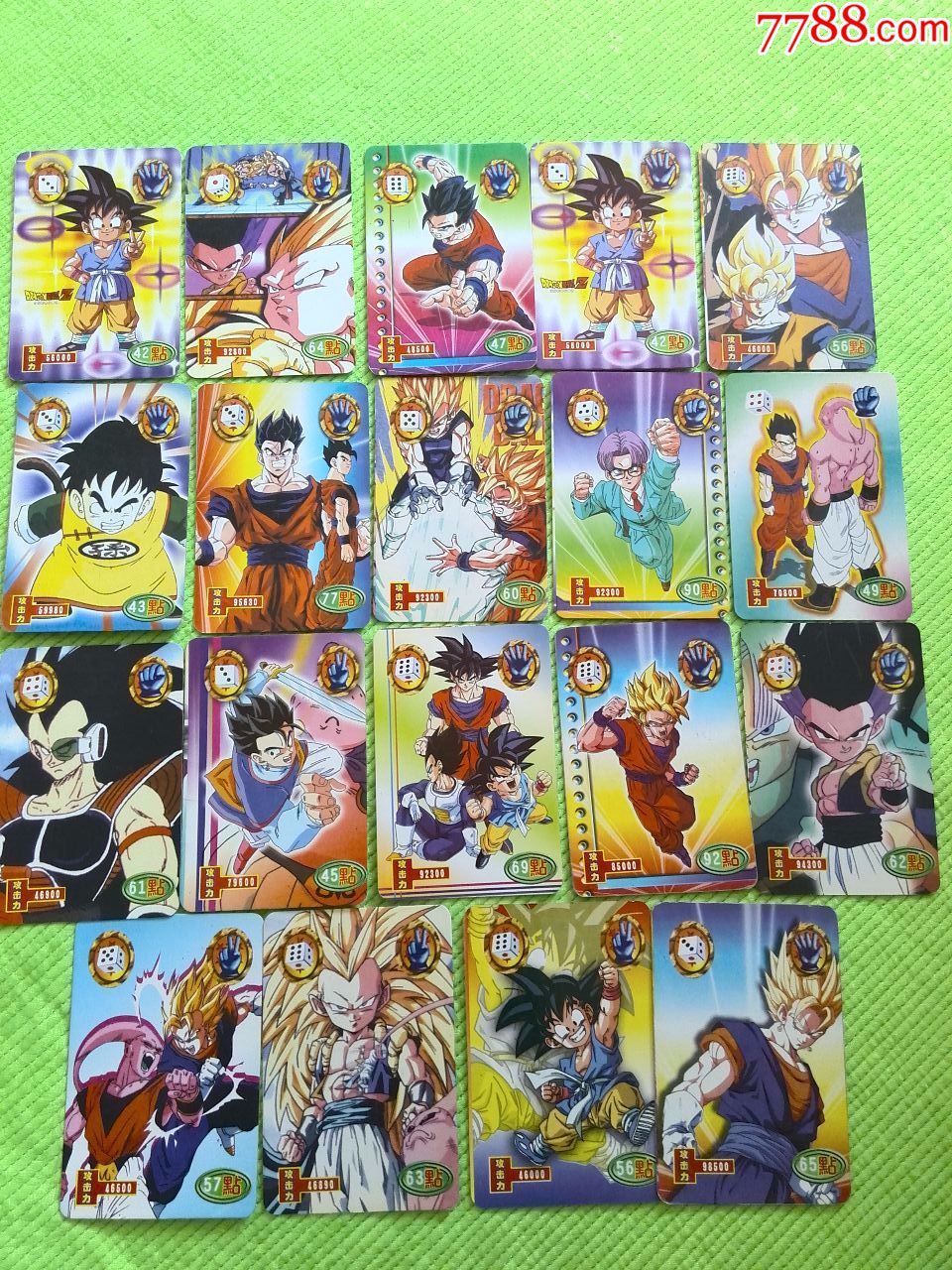 dragonball(龙珠)卡19张