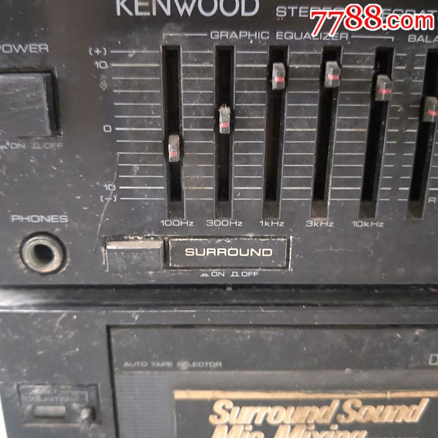 kenwood建伍kax48收录机立体声环绕录音机大功率功放组合音响主机