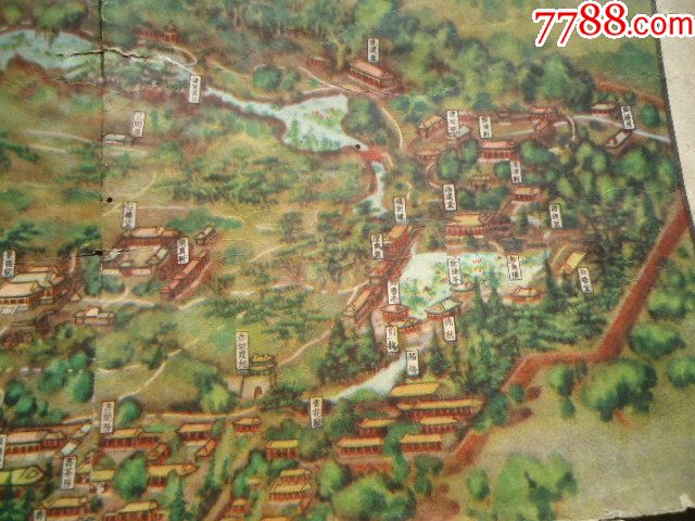 民国北京颐和园万寿山全图_旅游景点门票_中国收藏品专卖店【7788收藏