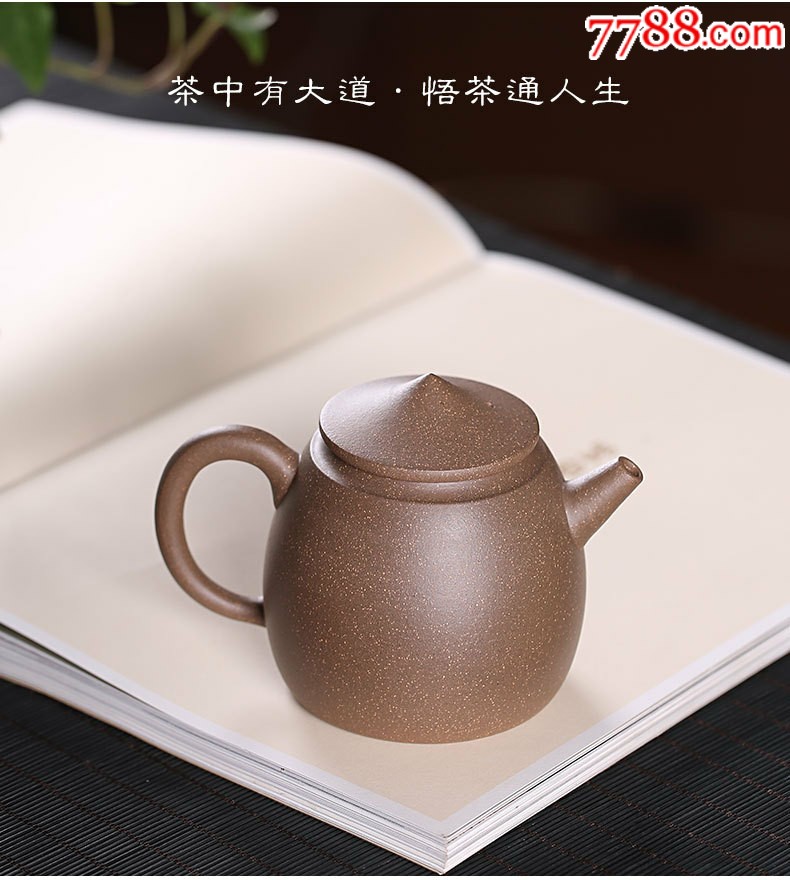 斗笠壶-紫砂壶-7788陶器收藏