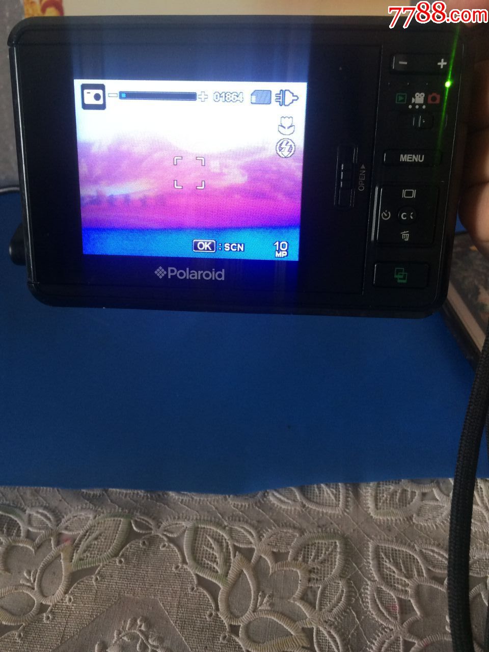 一台经典收藏polaroid/宝丽来z2300数码拍立得社交一次成像相机