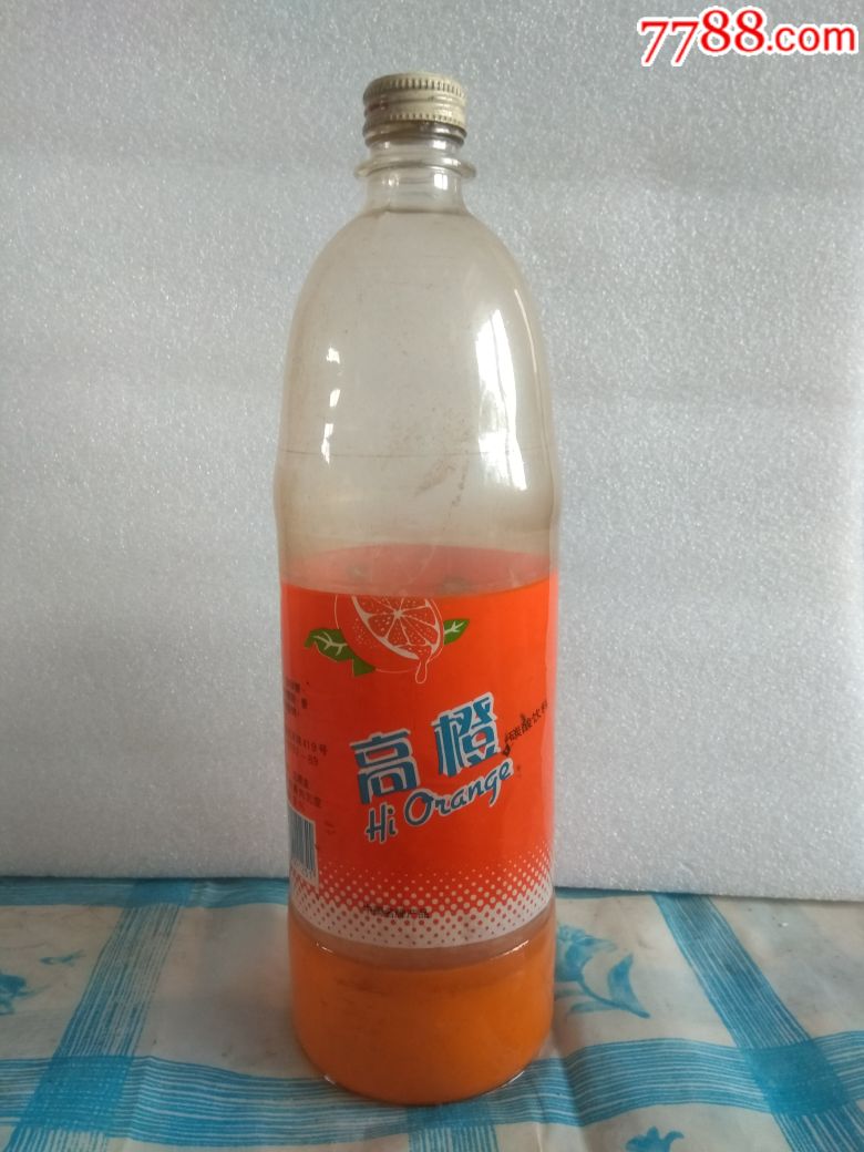 九十年代高橙饮料瓶