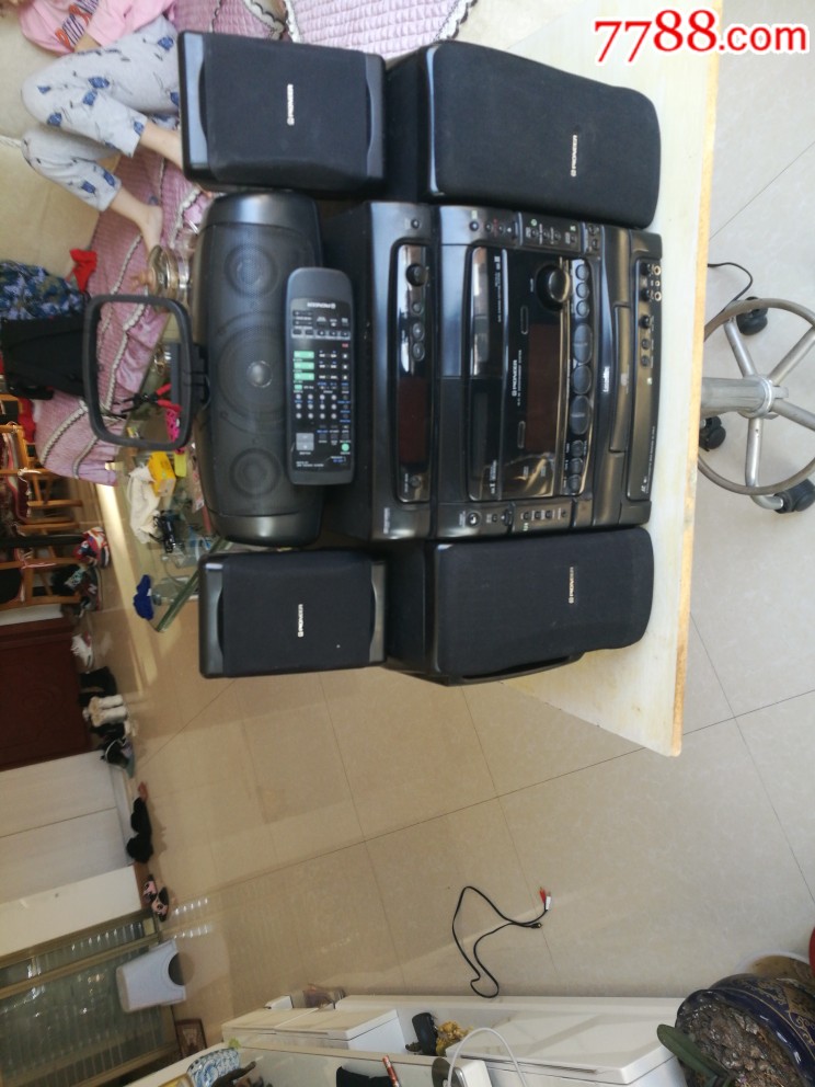 先锋组合音响j75收藏品相