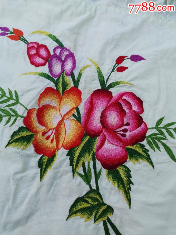 绣花枕头套3对