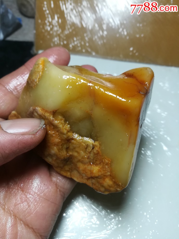 寿山结晶黄芙蓉,寿山石_第4张