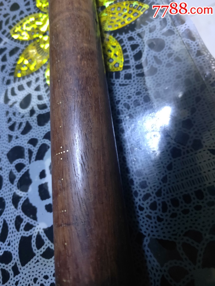 海南黄花梨紫油梨老秤杆,全美品