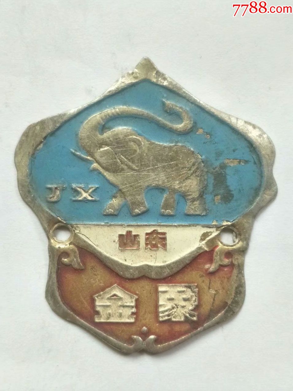 老自行车商标金象