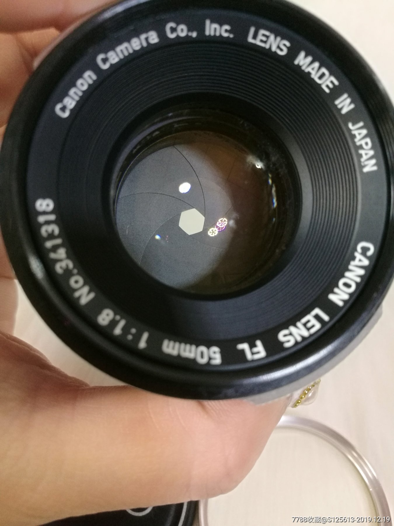 佳能50mm/1:1.8相机镜头