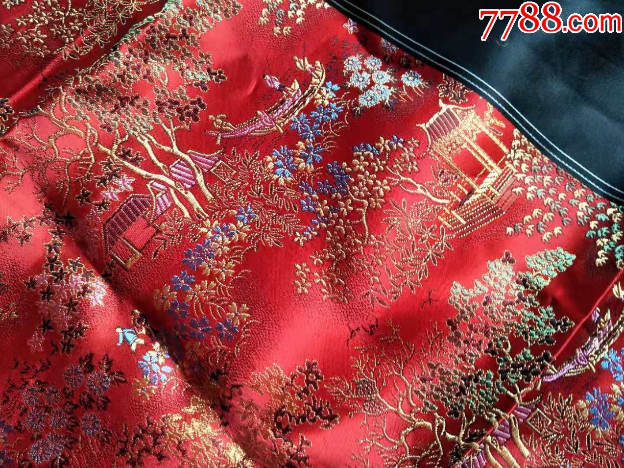 全新品,没有使用过的,都锦生丝织厂监制,精制高级织锦