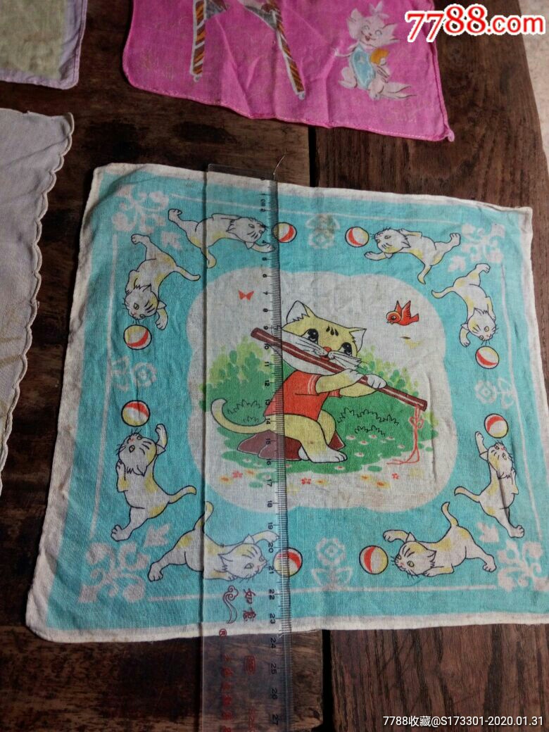 动物图案,手绢一组