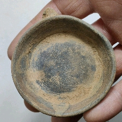宋代越窑系青瓷灯盏,编号d4