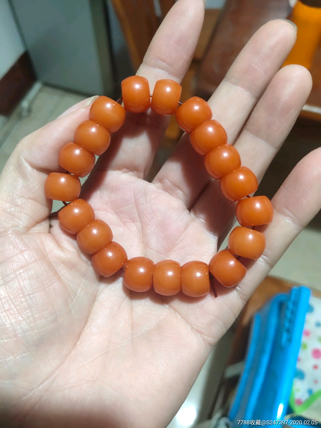 玉手串-巴林石-7788收藏__收藏热线