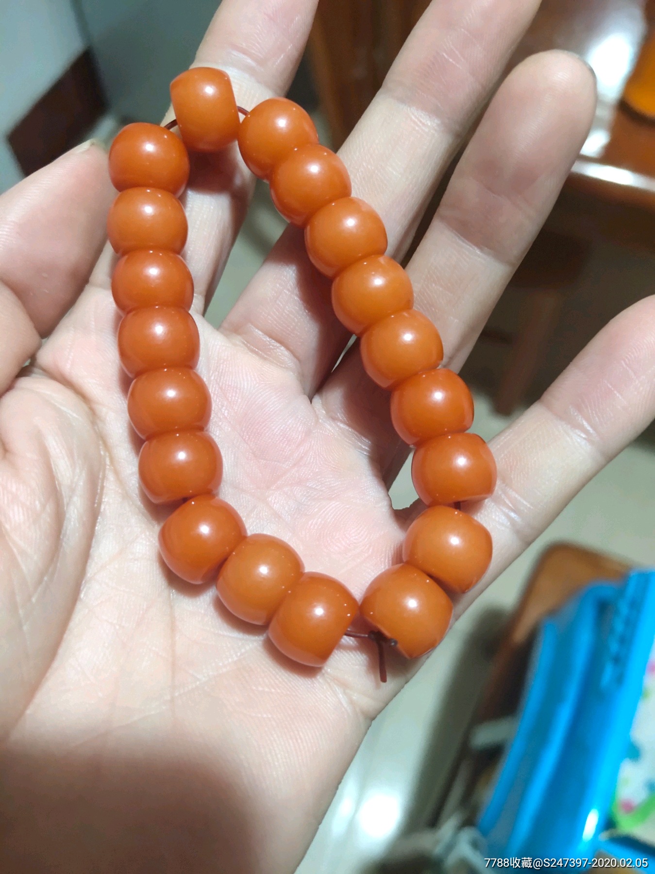 玉手串-巴林石-7788收藏__收藏热线