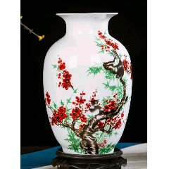 现代工艺品--大型瓷器花瓶高23厘米(au22414793)_7788收藏__收藏热线